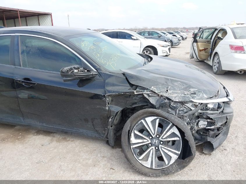 2016 Honda Civic Ex-L VIN: 2HGFC1F74GH660173 Lot: 43983027