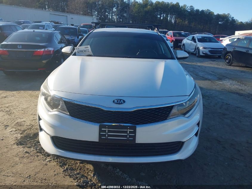 2018 Kia Optima Lx VIN: 5XXGT4L31JG270096 Lot: 43983032