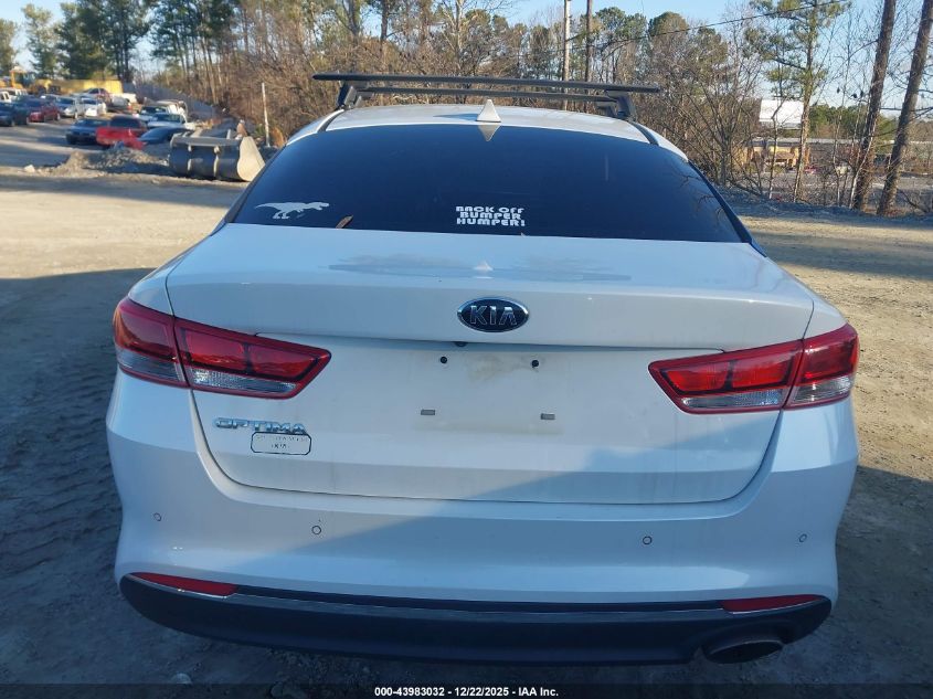 2018 Kia Optima Lx VIN: 5XXGT4L31JG270096 Lot: 43983032