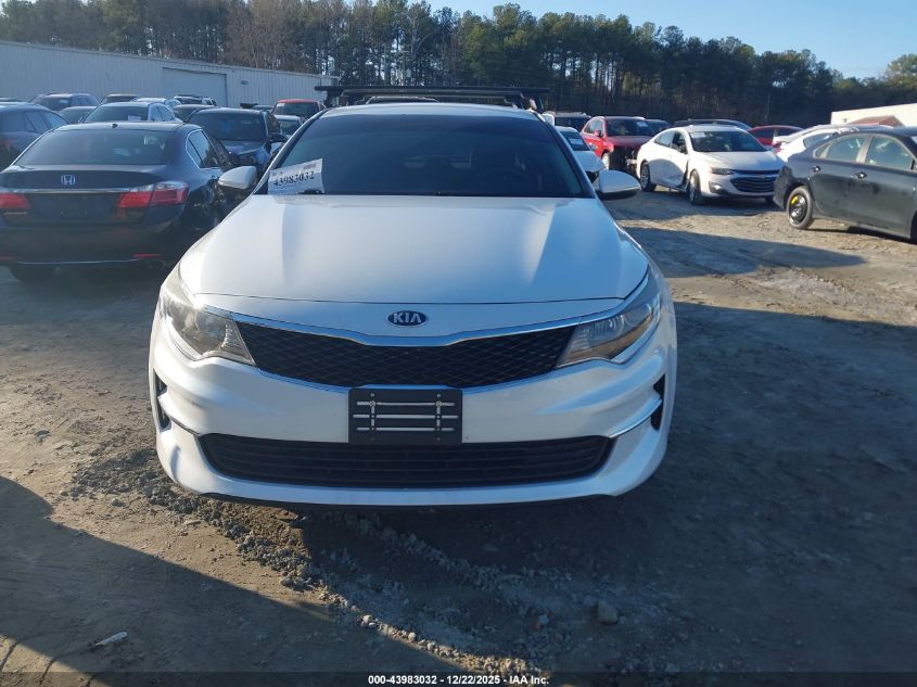2018 Kia Optima Lx VIN: 5XXGT4L31JG270096 Lot: 43983032