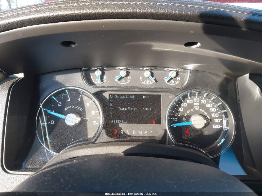 2014 Ford F-150 Lariat VIN: 1FTFW1E67EFA46246 Lot: 43983034