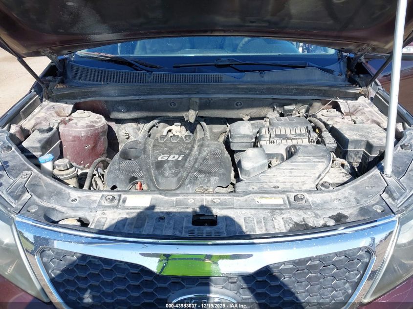 2012 Kia Sorento Lx VIN: 5XYKT3A65CG280825 Lot: 43983037