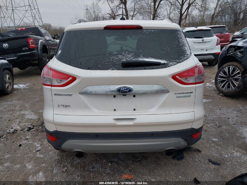 2014 Ford Escape Titanium VIN: 1FMCU0J93EUB12480 Lot: 43983039