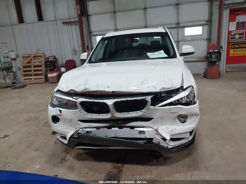 2017 BMW X3 xDrive28I VIN: 5UXWX9C38H0W69417 Lot: 43983040