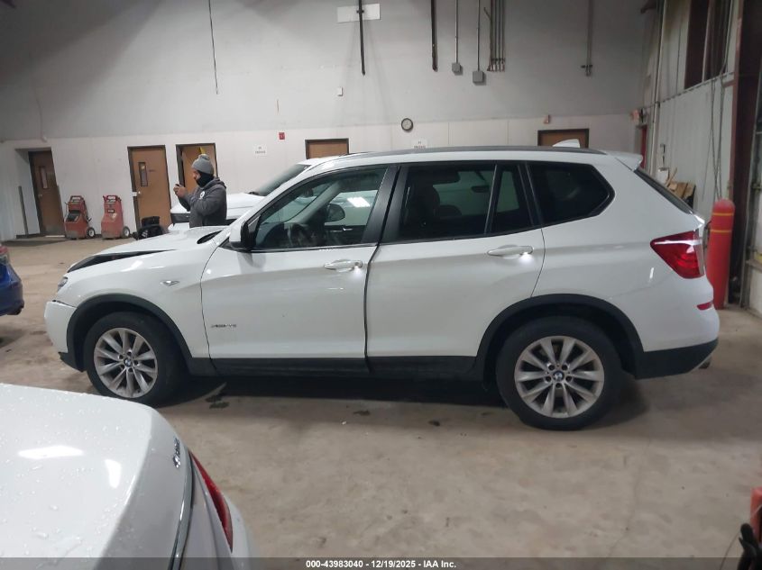 2017 BMW X3 xDrive28I VIN: 5UXWX9C38H0W69417 Lot: 43983040
