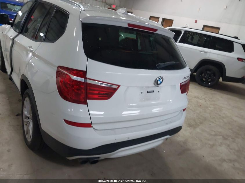 2017 BMW X3 xDrive28I VIN: 5UXWX9C38H0W69417 Lot: 43983040