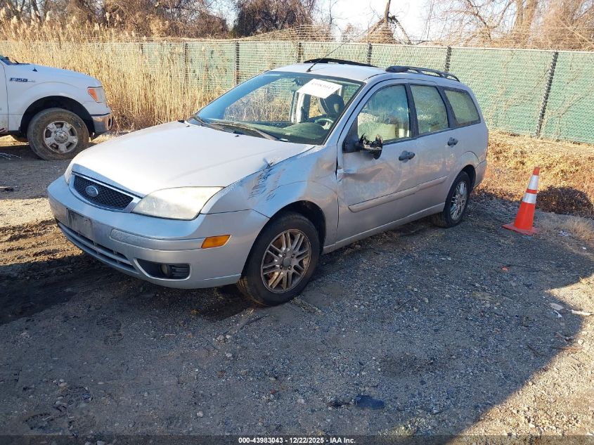 2007 Ford Focus Se/Ses VIN: 1FAHP36N57W155871 Lot: 43983043