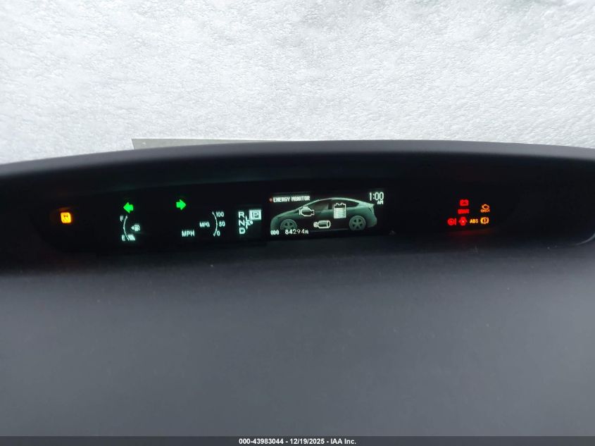 2013 Toyota Prius Two VIN: JTDKN3DU8D5617955 Lot: 43983044