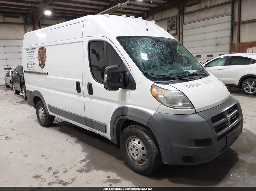 2018 Ram Promaster 2500 High Roof 136 Wb