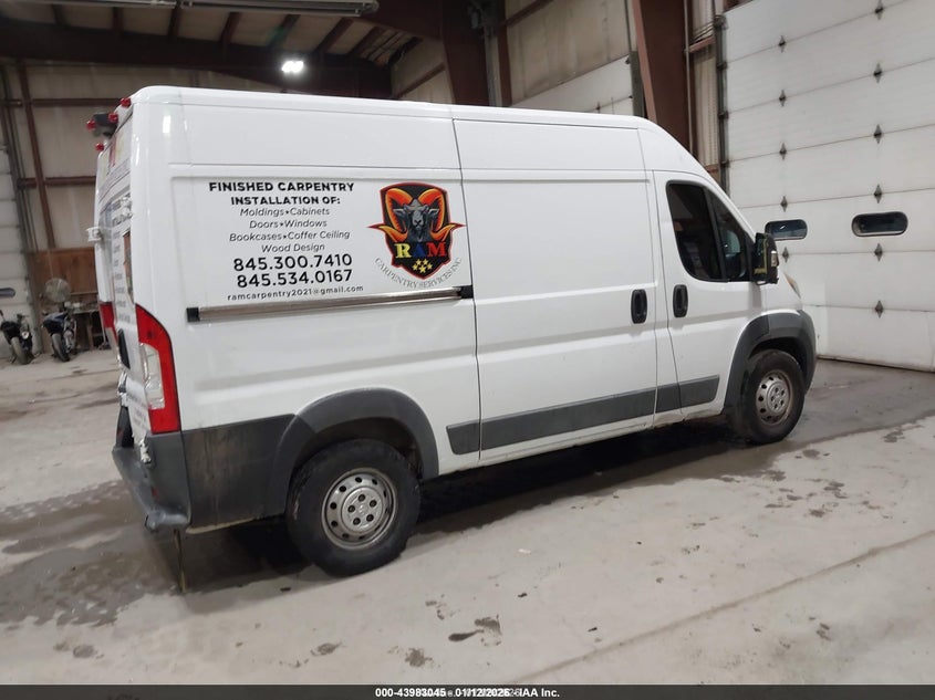 2018 Ram Promaster 2500 High Roof 136 Wb