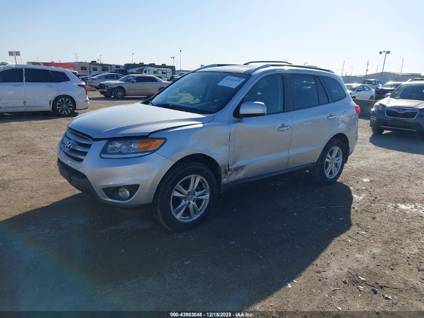 2012 Hyundai Santa Fe Limited V6 VIN: 5XYZKDAG7CG168172 Lot: 43983048