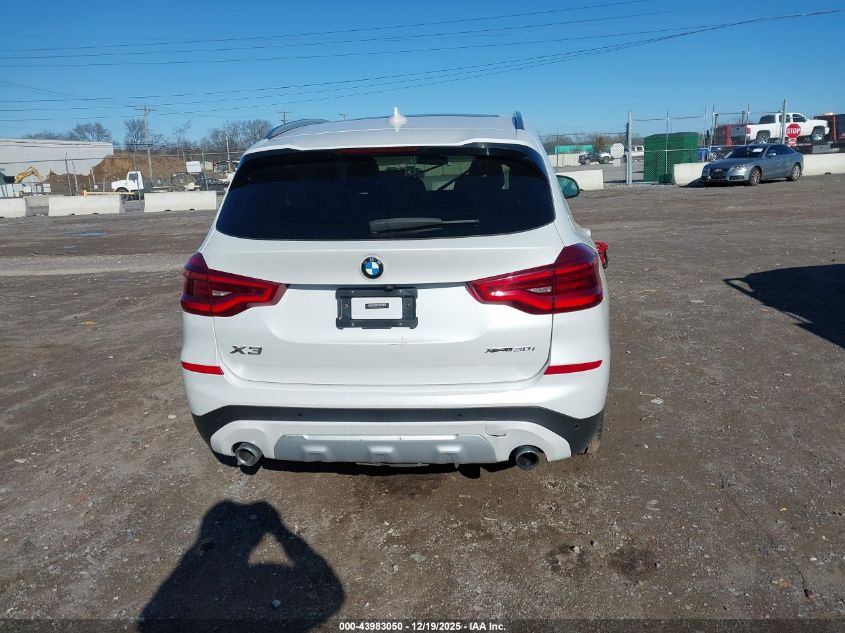 2019 BMW X3 xDrive30I VIN: 5UXTR9C54KLP90434 Lot: 43983050