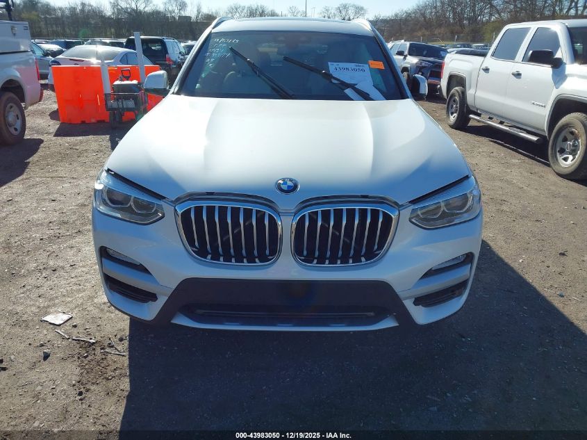 2019 BMW X3 xDrive30I VIN: 5UXTR9C54KLP90434 Lot: 43983050