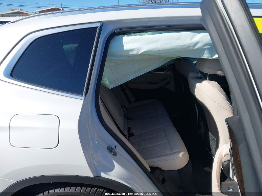 2019 BMW X3 xDrive30I VIN: 5UXTR9C54KLP90434 Lot: 43983050