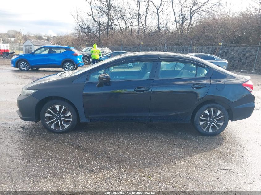 2015 Honda Civic Ex VIN: 19XFB2F80FE289801 Lot: 43983052