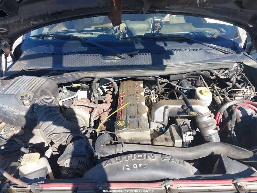 1998 Dodge Ram 2500 St VIN: 1B7KC236XWJ172700 Lot: 43983054