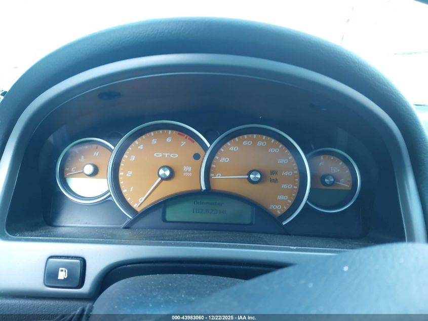 2006 Pontiac Gto VIN: 6G2VX12U16L561247 Lot: 43983060