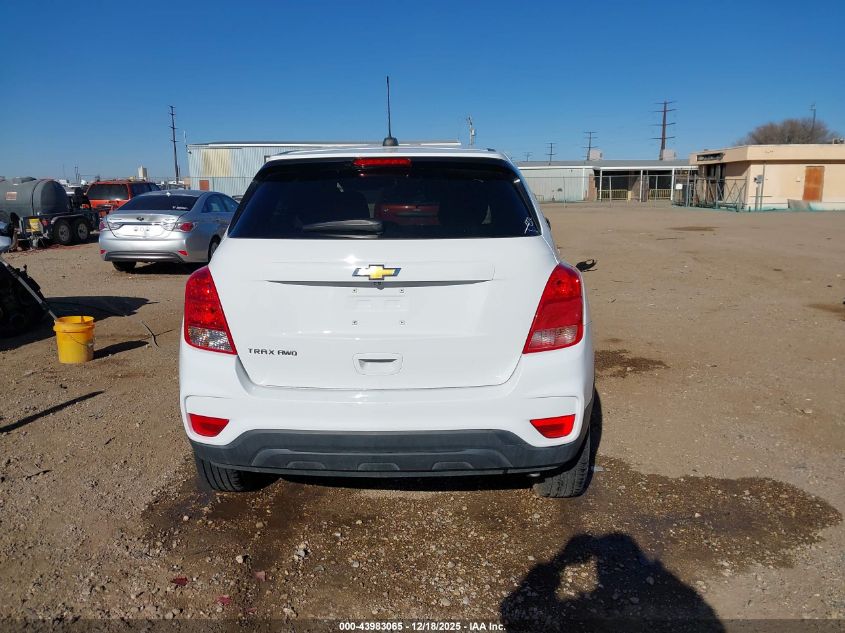 2019 Chevrolet Trax Ls VIN: 3GNCJNSB4KL174835 Lot: 43983065