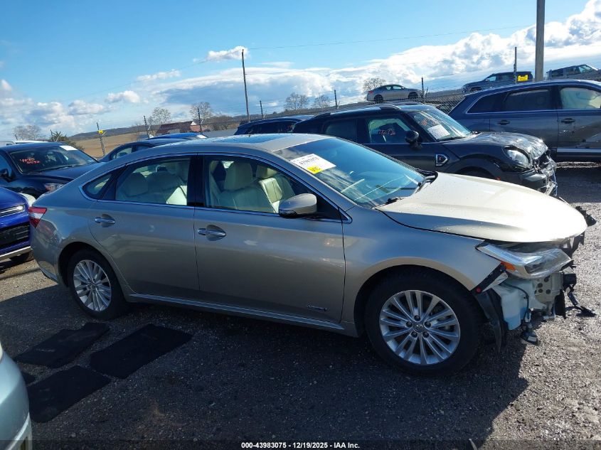 2013 Toyota Avalon Hybrid Xle Touring VIN: 4T1BD1EB6DU018140 Lot: 43983075