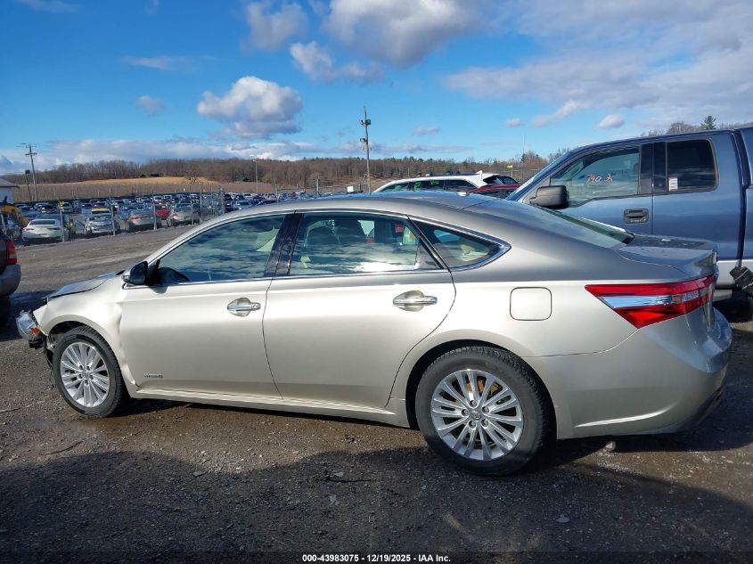 2013 Toyota Avalon Hybrid Xle Touring VIN: 4T1BD1EB6DU018140 Lot: 43983075