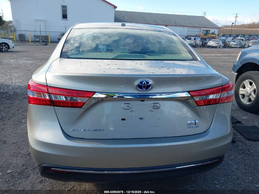 2013 Toyota Avalon Hybrid Xle Touring VIN: 4T1BD1EB6DU018140 Lot: 43983075