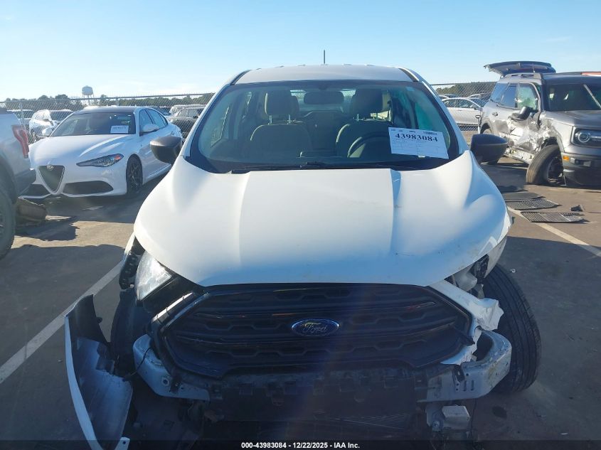 2018 Ford Ecosport S VIN: MAJ3P1RE0JC234691 Lot: 43983084
