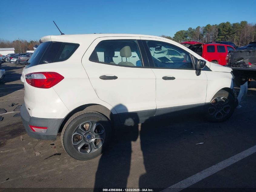 2018 Ford Ecosport S VIN: MAJ3P1RE0JC234691 Lot: 43983084