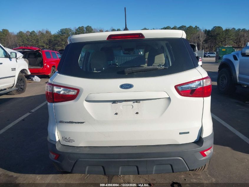 2018 Ford Ecosport S VIN: MAJ3P1RE0JC234691 Lot: 43983084