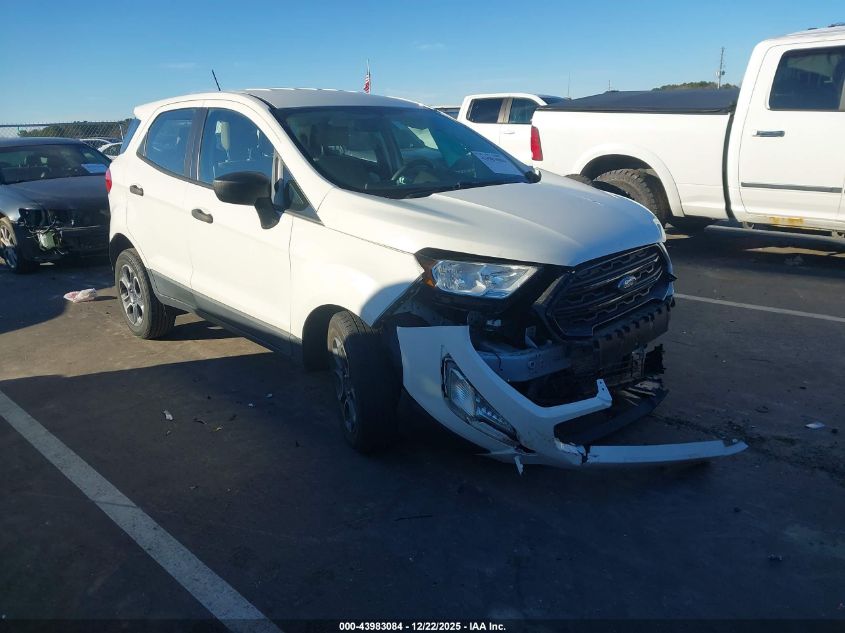 2018 Ford Ecosport S VIN: MAJ3P1RE0JC234691 Lot: 43983084