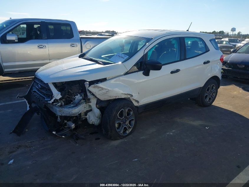 2018 Ford Ecosport S VIN: MAJ3P1RE0JC234691 Lot: 43983084