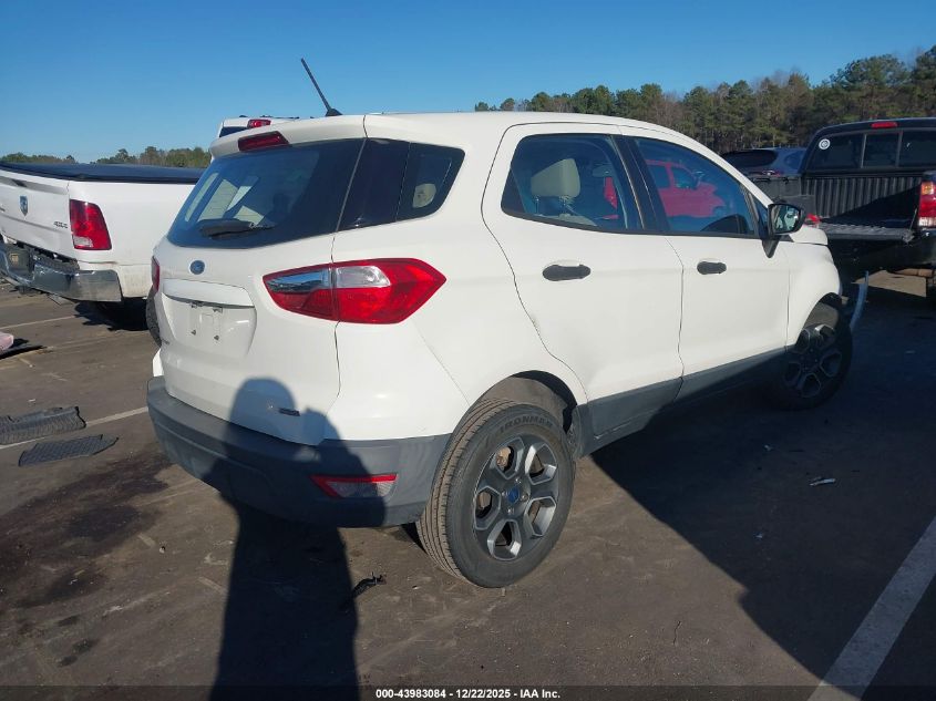 2018 Ford Ecosport S VIN: MAJ3P1RE0JC234691 Lot: 43983084