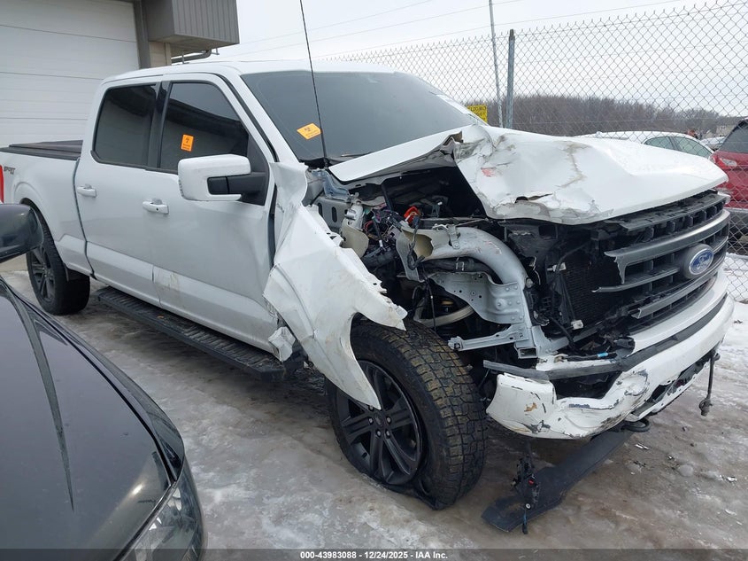 1FTFW1E51MFB83611 2021 Ford F-150 Lariat auction photo 1