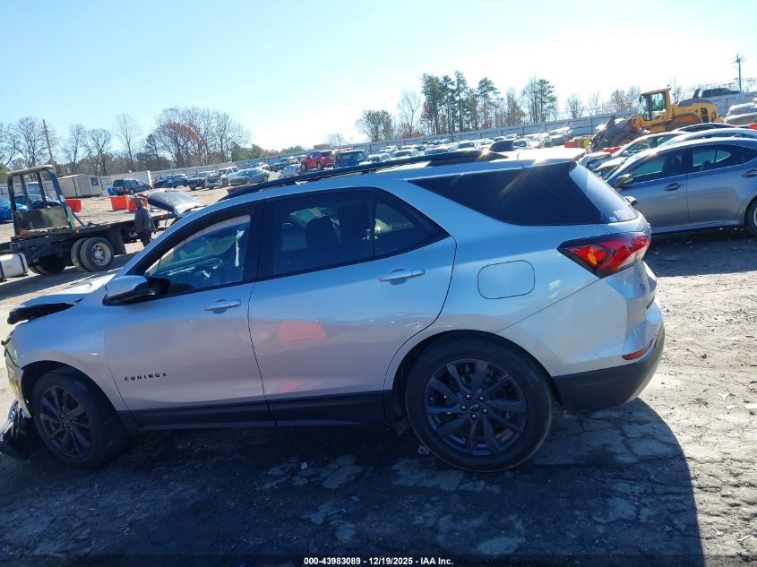 2022 Chevrolet Equinox Fwd Rs VIN: 2GNAXMEV1N6145260 Lot: 43983089
