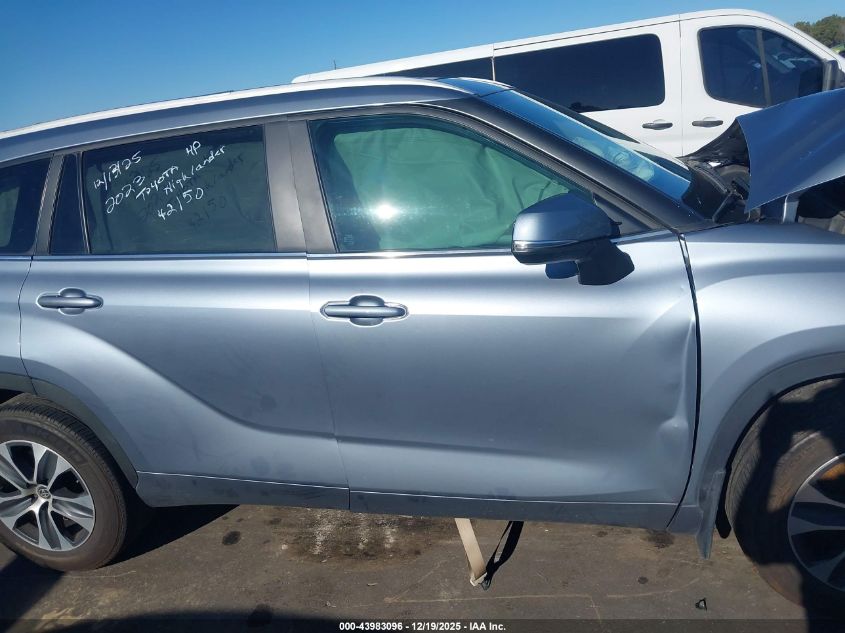 2024 Toyota Highlander Xle VIN: 5TDKDRAHXRS530959 Lot: 43983096