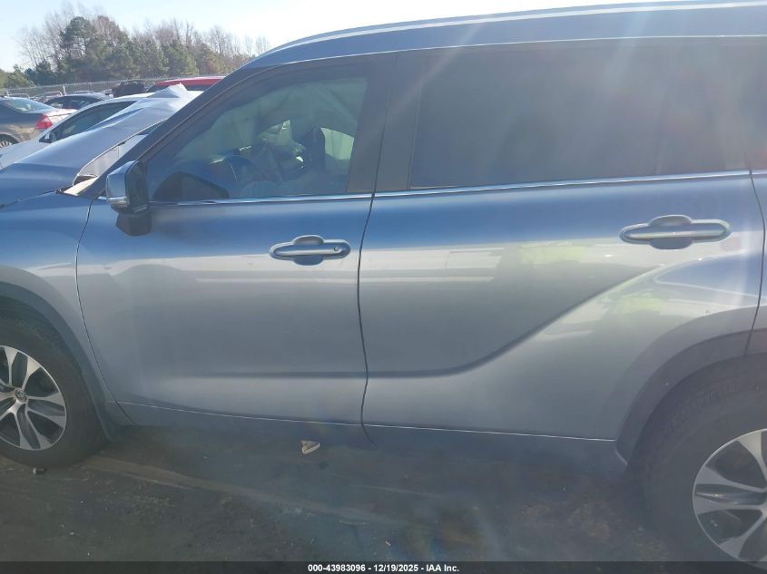 2024 Toyota Highlander Xle VIN: 5TDKDRAHXRS530959 Lot: 43983096