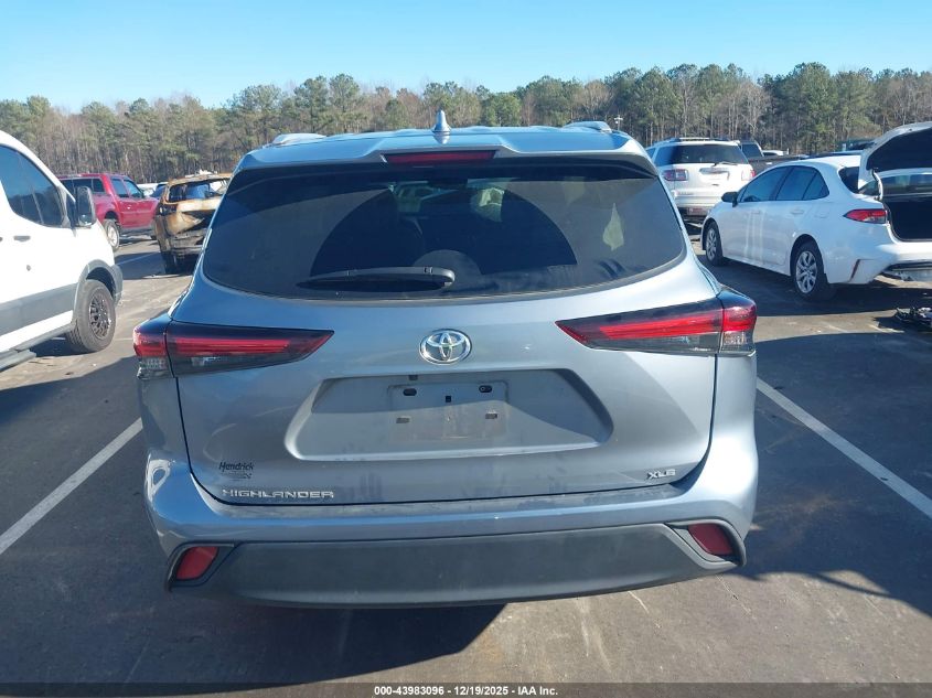 2024 Toyota Highlander Xle VIN: 5TDKDRAHXRS530959 Lot: 43983096