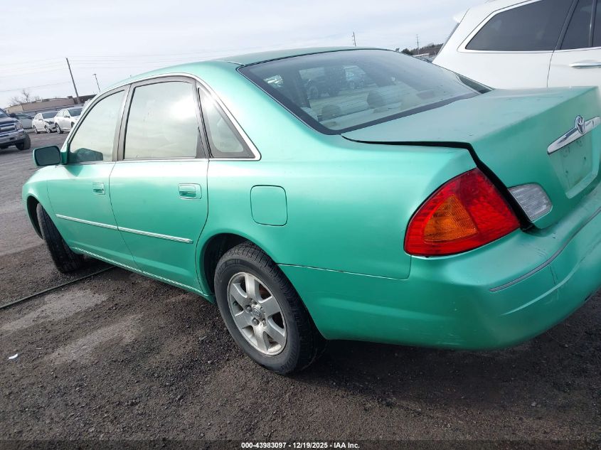 2002 Toyota Avalon Xl VIN: 4T1BF28B42U209452 Lot: 43983097