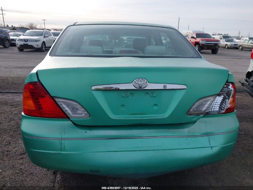 2002 Toyota Avalon Xl VIN: 4T1BF28B42U209452 Lot: 43983097