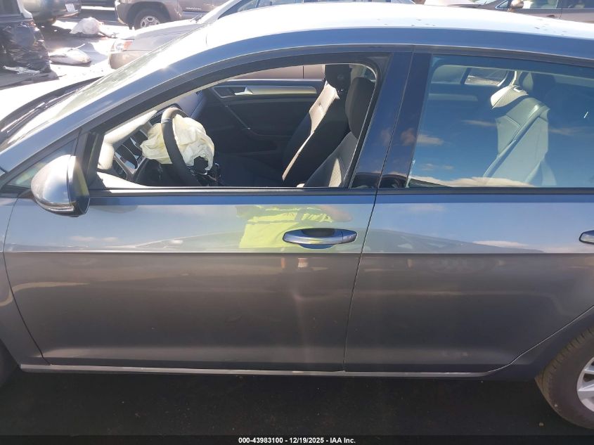 2016 Volkswagen Golf Tsi S 4-Door VIN: 3VW117AU9GM017766 Lot: 43983100