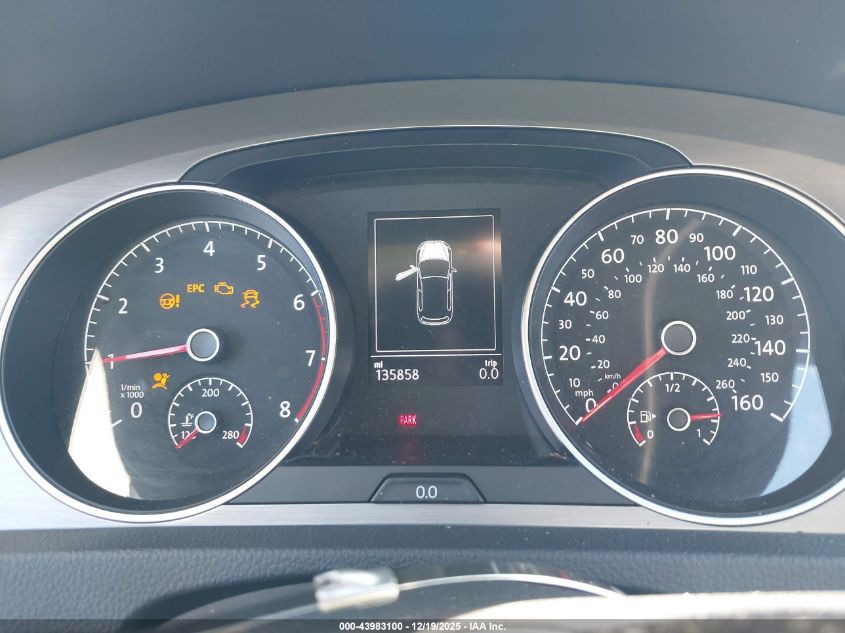 2016 Volkswagen Golf Tsi S 4-Door VIN: 3VW117AU9GM017766 Lot: 43983100