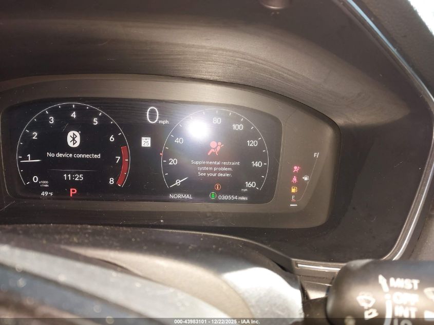 2025 Acura Integra VIN: 19UDE4H20SA011207 Lot: 43983101