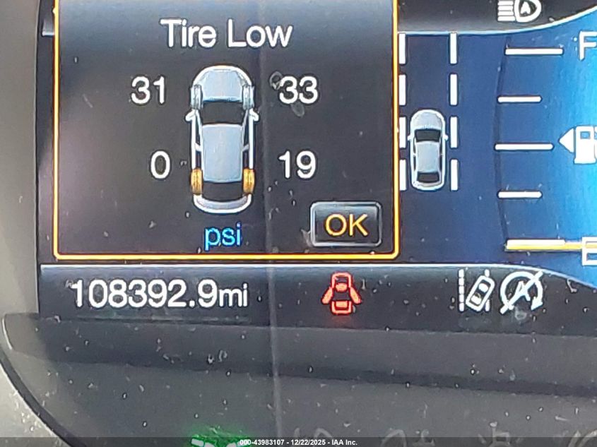 2021 Ford Edge Sel VIN: 2FMPK4J92MBA34325 Lot: 43983107