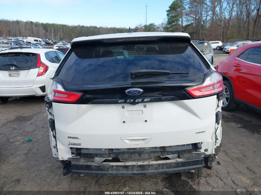 2021 Ford Edge Sel VIN: 2FMPK4J92MBA34325 Lot: 43983107