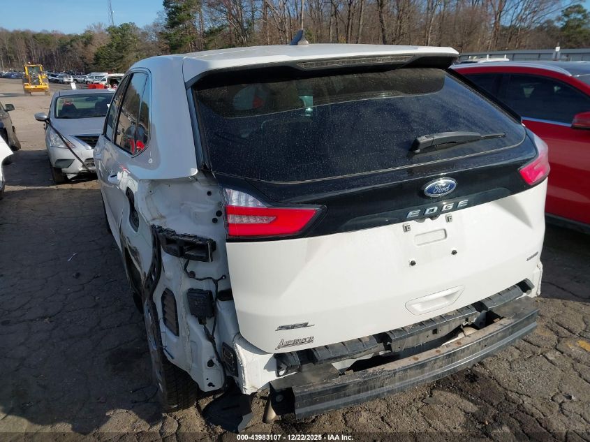 2021 Ford Edge Sel VIN: 2FMPK4J92MBA34325 Lot: 43983107