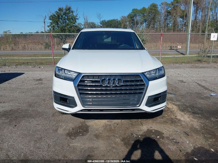 2018 Audi Q7 3.0T Premium VIN: WA1LAAF74JD011396 Lot: 43983109
