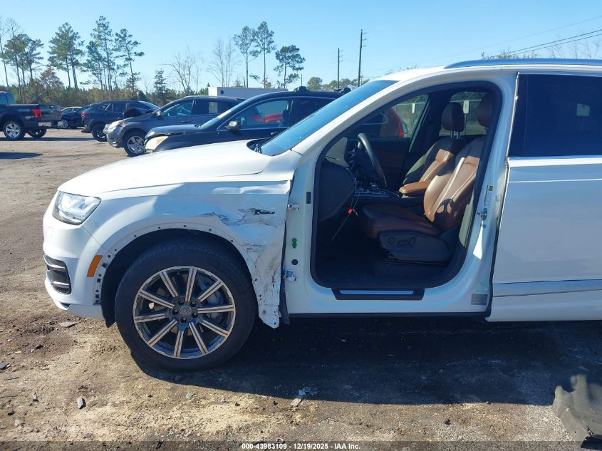 2018 Audi Q7 3.0T Premium VIN: WA1LAAF74JD011396 Lot: 43983109