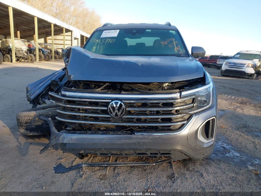 2025 Volkswagen Atlas 2.0T Se W/Technology VIN: 1V2WR2CA0SC558625 Lot: 43983110