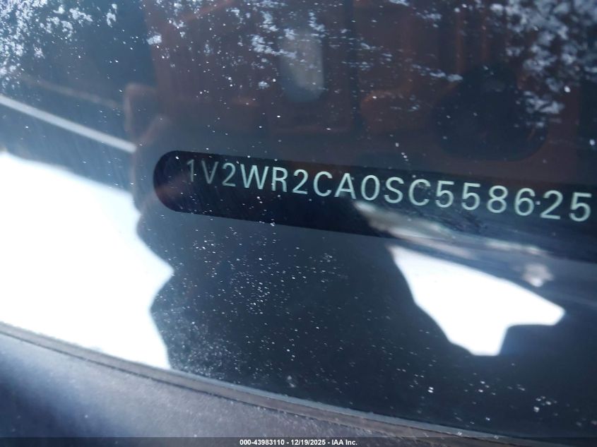 2025 Volkswagen Atlas 2.0T Se W/Technology VIN: 1V2WR2CA0SC558625 Lot: 43983110