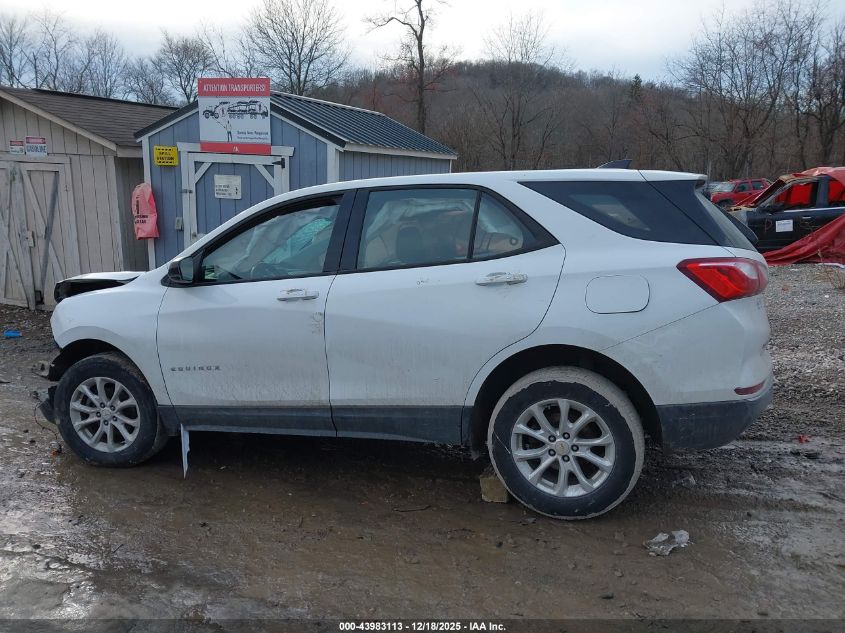 2018 Chevrolet Equinox Ls VIN: 2GNAXREV4J6351678 Lot: 43983113