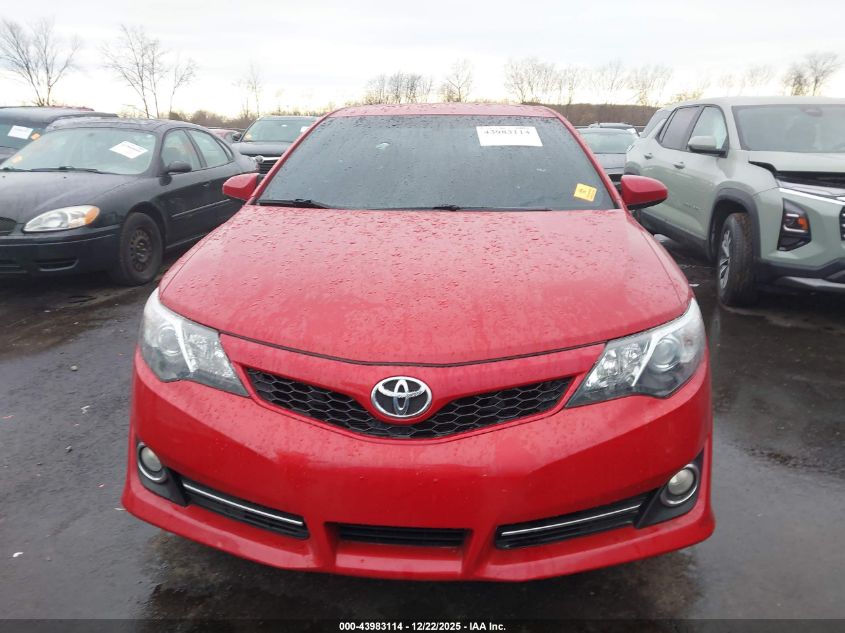 2013 Toyota Camry Se VIN: 4T1BF1FK3DU658699 Lot: 43983114